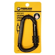 Peerless Heavy Duty Locking Spring Link, Black, 4769938HD