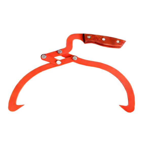 Heavy Duty Log Grabber With Claws For Firewood Handling Up To 110 Pounds