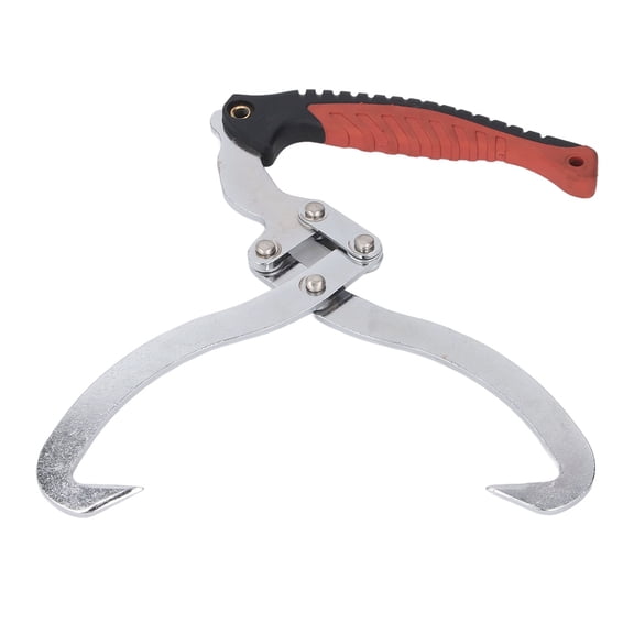 Heavy Duty Log Skidding Tong 8 Inch Timber Lifting Claw and Grapple Hook for Logging Lumber and Tree Handling