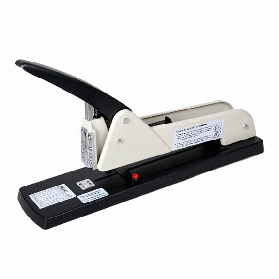 Heavy Duty Long Arm Stapler, Long Reach Stapler with Adjustable Paper Guide, 210 Sheets Capacity, 250mm Stapling Depth for Booklets & Office Document