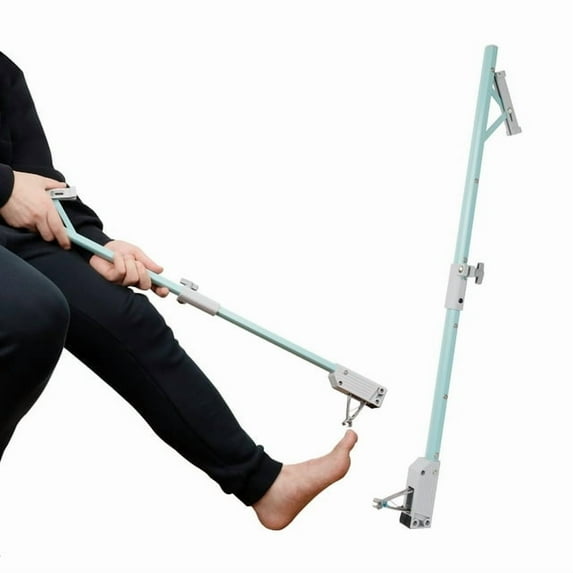 Heavy Duty Long Handled Toenail Clippers,5mm Wide Jaw Opening, No Bending,Perfect for Seniors, Obese, Pregnant,Disabled 24Green