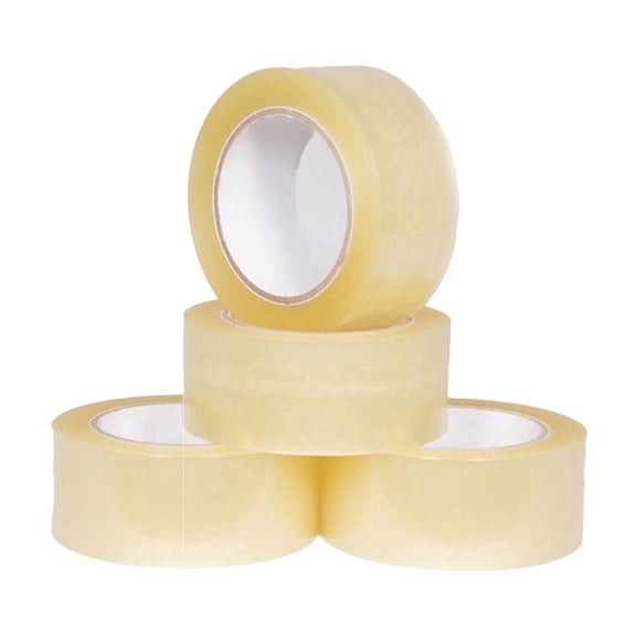 Shield Tape Heavy Duty Long Lasting Storage Packaging Tape, 2.83 Inch x 110 Yards Thick 2 Mil, Clear, 12 Rolls