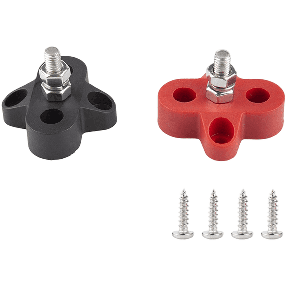 Heavy Duty M6 M8 Battery Terminal Connector Post For Car Rv Boat 12V 24V