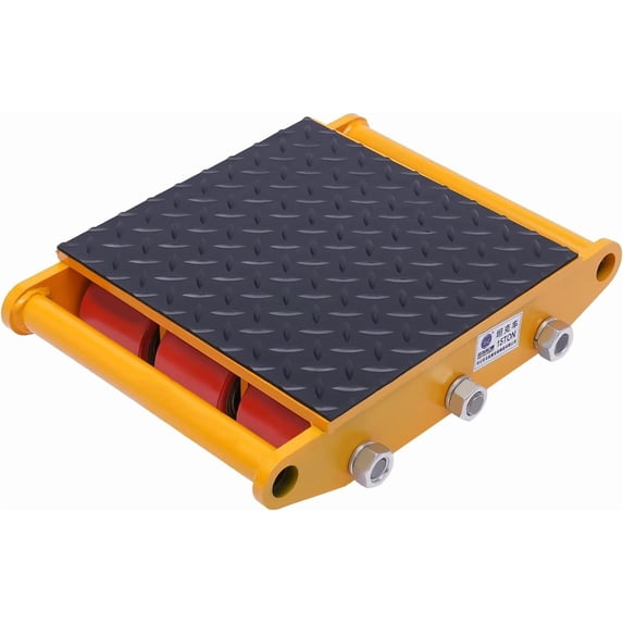 Machine Shop Dolly Heavy Duty Machine Dolly Skate, 15T/33000lbs Capacity Cargo Trolley ...