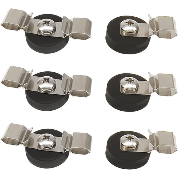 Heavy Duty Magnetic Cable Holder Clips, Anti-Scratch Cord Organizer, Anti-Slip Strong Magnet Wire for Joyroom, Car, Garage, Office, Patio, Computer 6 PCS
