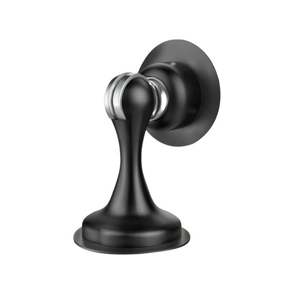 Heavy Duty Magnetic Door Stoppers, Stainless Steel Door Stops, Wall-Mounted and Floor Mounting Metal Doorstops, Door Holder Keep Door Open, 1 Set, 3.1x2.2" & 2.2x0.8"