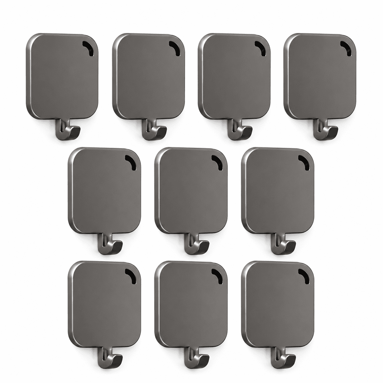 Heavy Duty Magnetic Hooks for Front Door and Refrigerator, No-Drill Carbon Steel Utility Hanger for Coats, Bags and Kitchen Organization, Removable & Reusable Multi-Purpose Storage