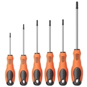 Heavy Duty Magnetic Torx Screwdriver Security Screwdrivers 6Pack T8+T10+T15+T20+T25+T30 Security Tamper Proof