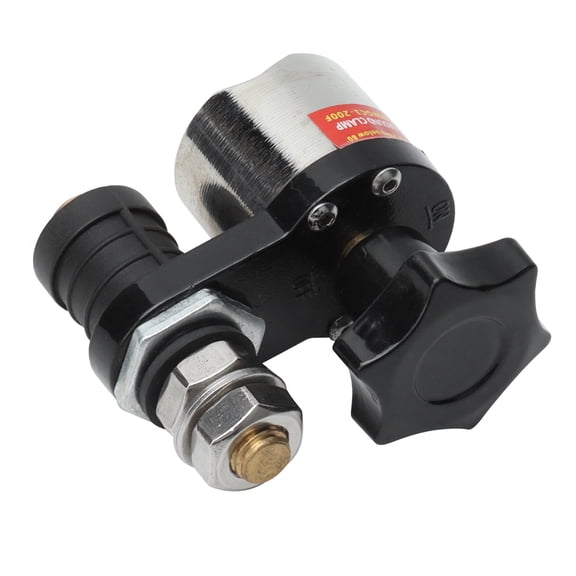 Heavy Duty Magnetic Welding Ground Clamp with Adjustable Switch, 200A Switchable Grounding Magnet Connector for Welders (7 inches / 17.8 cm)