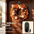 thumbnail image 1 of Heavy Duty Magnetic Wreath Hanger for Front Door, Scratch-Free Strong Suction Hook for Refrigerator, Kitchen and Holiday Decor, 1-Piece, 1 of 6