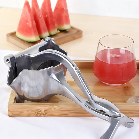 Heavy Duty Manual Citrus Juicer Hand Press – Portable Metal Lemon Squeezer Handheld Juicer Squeezer for Orange Lime Pomegranate, Bar Juicer Tool 9in