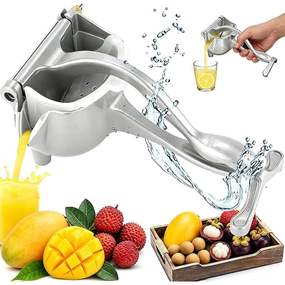 Heavy Duty Manual Citrus Press Juicer Premium Lemon & Lime Squeezer, Fruit Juicer Press for Home Kitchen