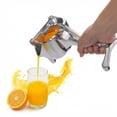 thumbnail image 1 of Heavy Duty Manual Fruit Juicer Press, 2026 New Hand Press Citrus Squeezer With Large Capacity Bowl, Detachable Aluminum Alloy Juice Extractor for Oranges Lemons and Other Fruits(600g), 1 of 8