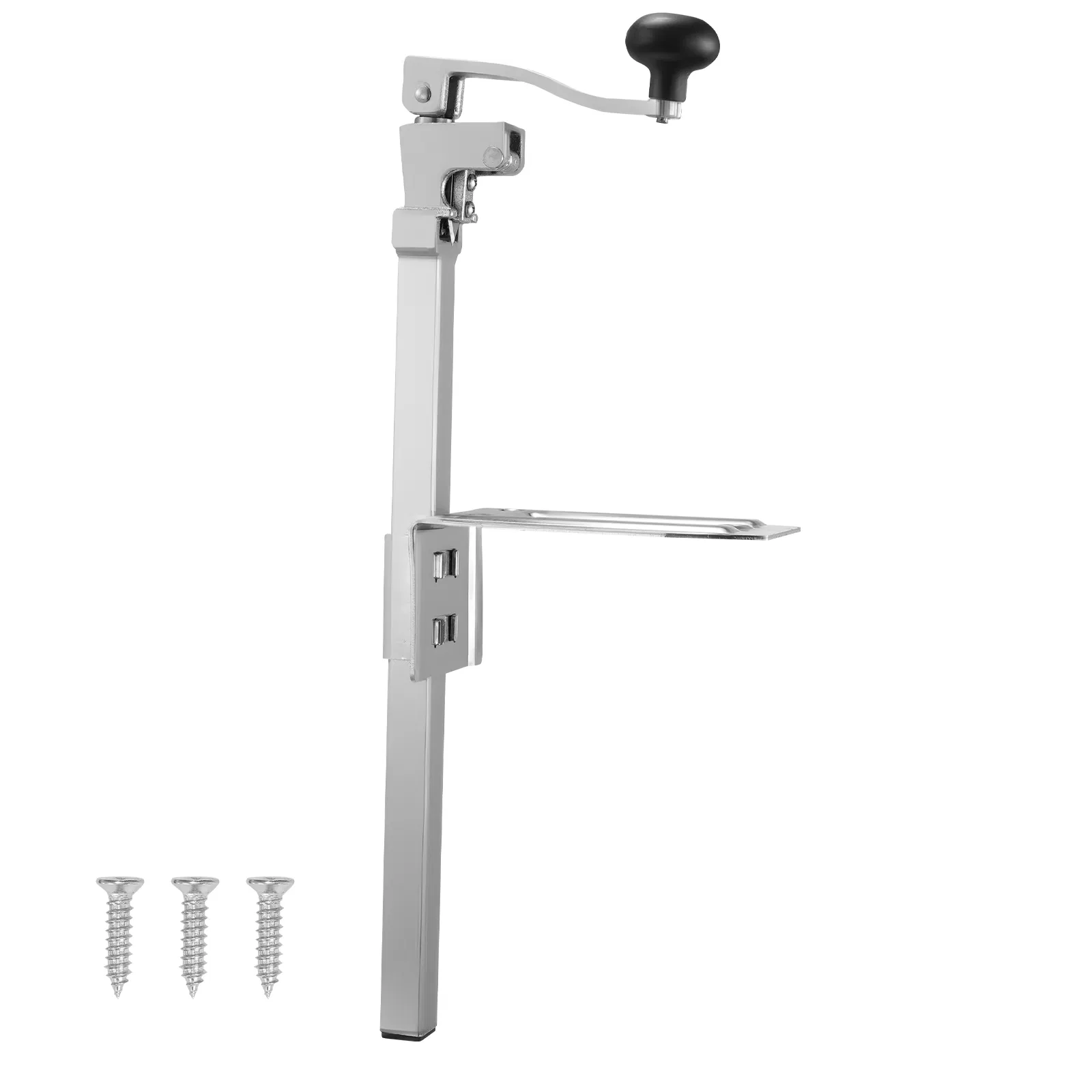 Heavy-Duty Manual Tabletop Can Opener for Cans Up to 11.8 Inches,Adjustable Height Professional Stainless Steel Blade Ideal for Restaurants and Food Stores