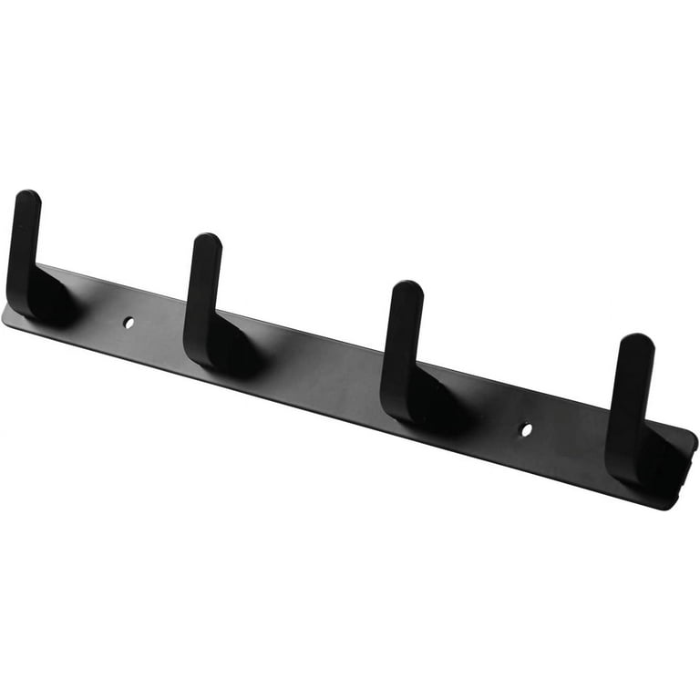 Matt black bathroom hooks hotsell