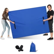Queen Size Mattress Moving Bag with Zipper & Strong Handles, Heavy Duty Mattress Storage Cover for Moving, Waterproof Pr