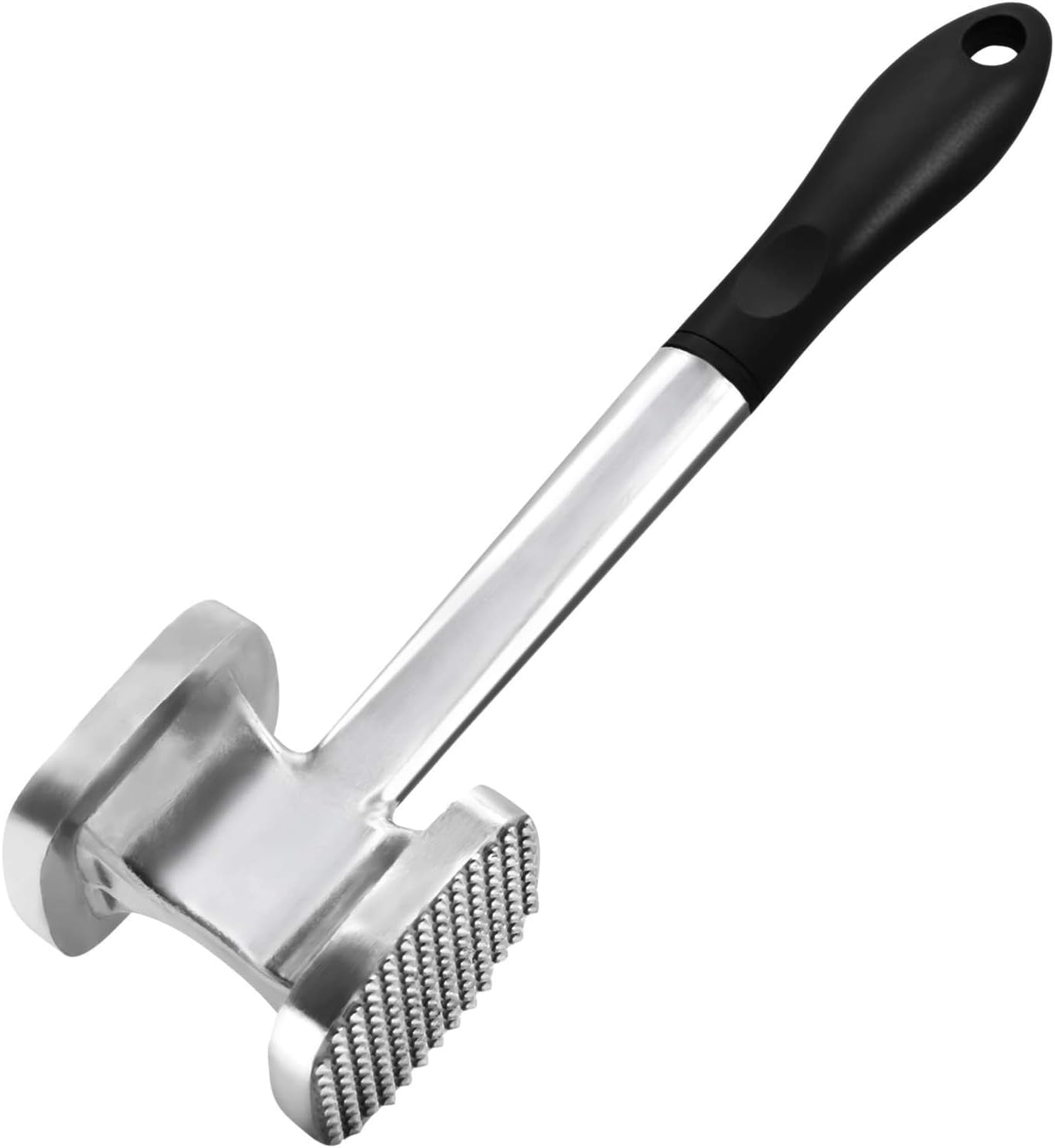 Heavy Duty Meat Tenderizer Tool, Aluminium Alloy Dual-side Meat Mallet ...