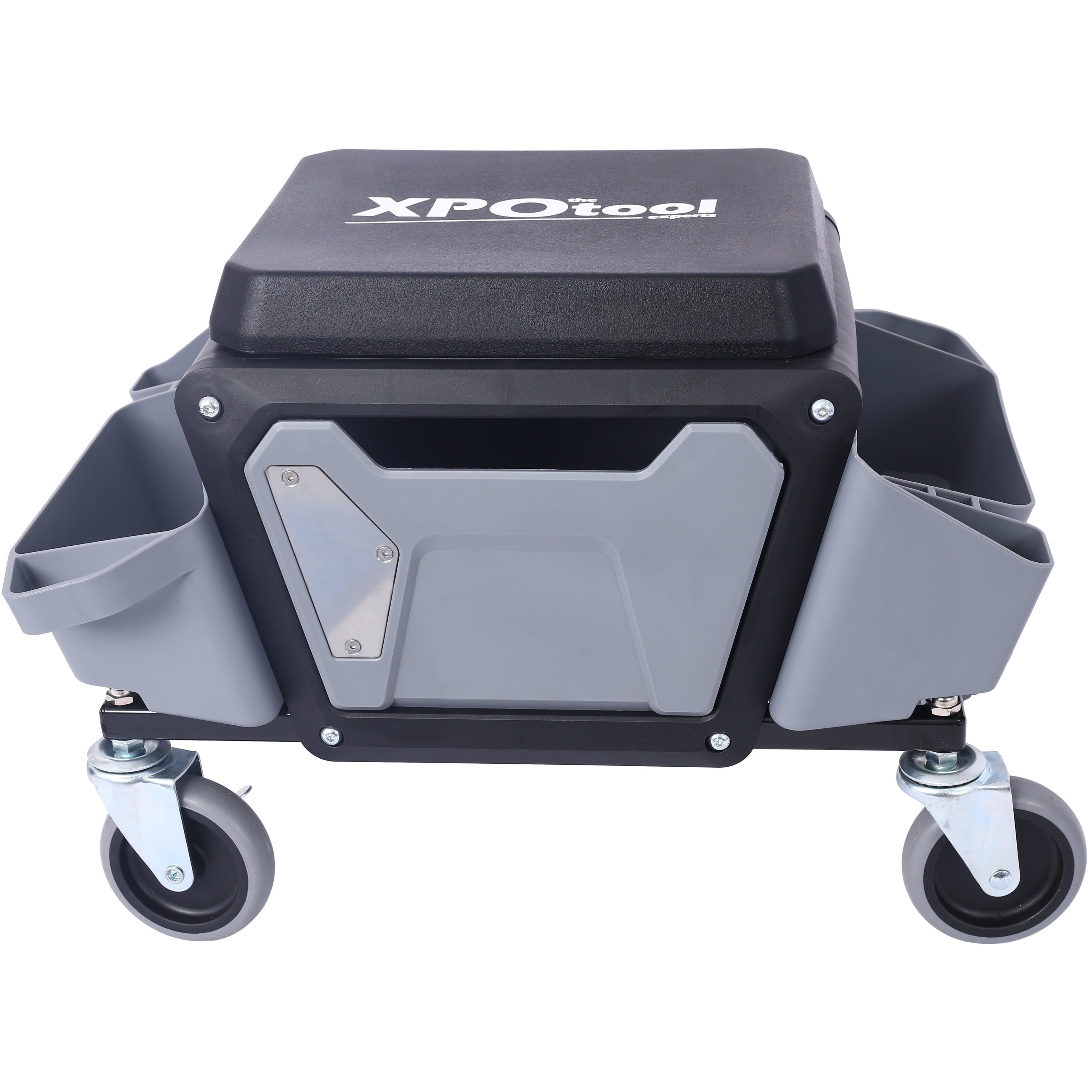 Heavy Duty Mechanic Stool with 330lbs Load Capability, Garage Stool ...