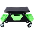 thumbnail image 1 of Heavy Duty Mechanic Stool Green 300 LBS Capacity,Rolling Seat & Drawer For Automotive Auto Repair Workshop Essential, 1 of 12