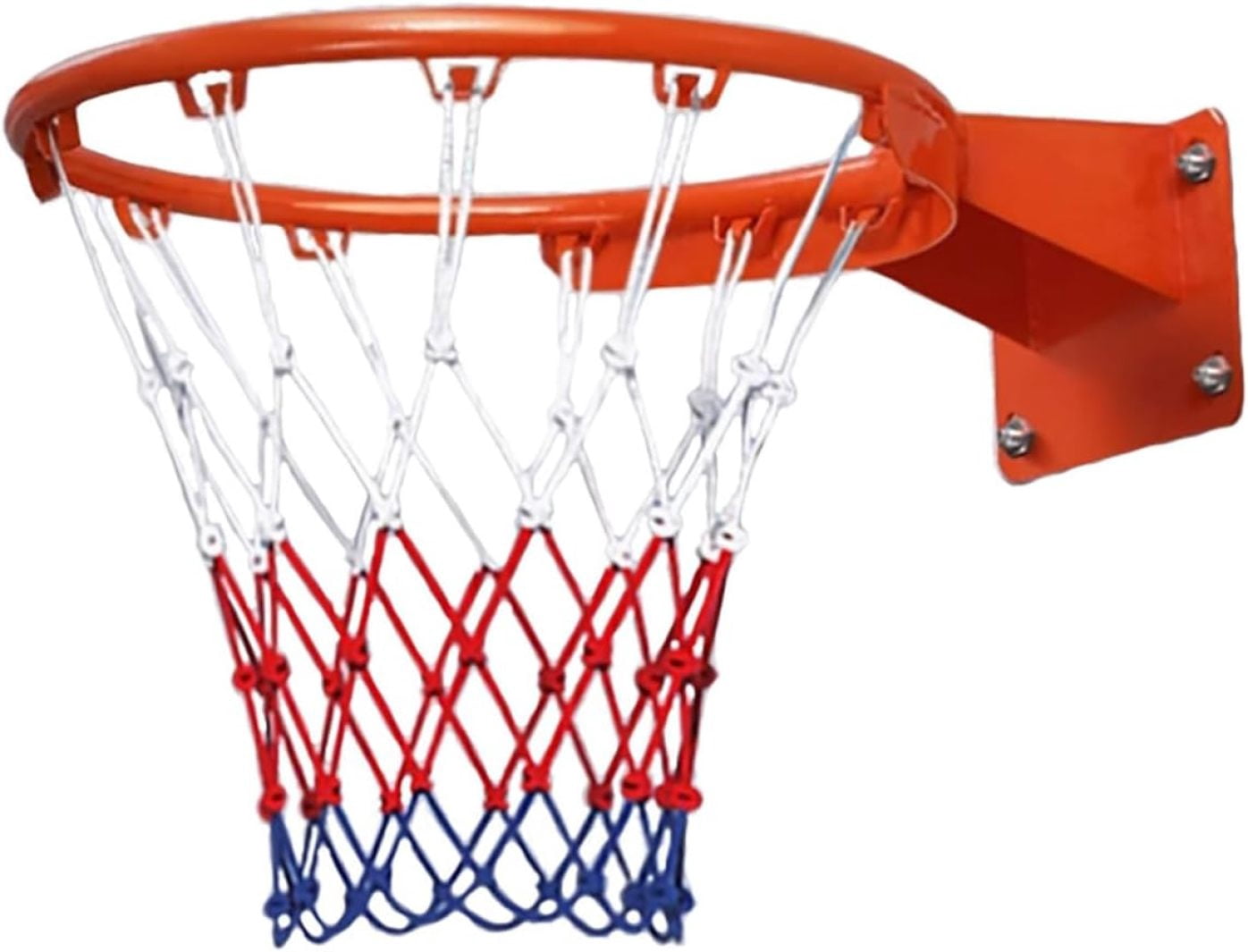 Heavy Duty Medium Size Basketball Hoop Goal Wall Mounted Basketball Rim ...