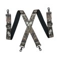 thumbnail image 1 of Heavy Duty Men Camo Suspenders With 4 Snap Hooks Adjustable Work Suspenders For Men Big And Tall, 1 of 5