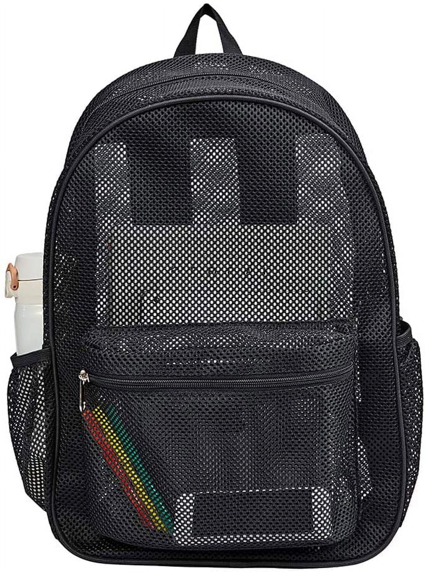 Mesh backpack see through Clearance