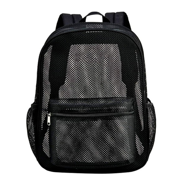 Heavy Duty Mesh Backpacks for Adults, See Through Backpack Diving Backpack with Adjustable Straps, Swimming, Fitness, Sports, Carry Portable Oxygen Concentrators