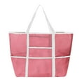 thumbnail image 1 of Heavy-Duty Mesh Beach Bag with 8 Pockets & Zipper, 35L Extra Large Capacity Sandproof Tote Bag for Towels, Toys & Pool Gear (Lightweight & Quick-Dry), 1 of 8
