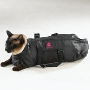 Heavy Duty Mesh Cat Grooming Bathing Restraint Bag 3 Sizes & Vet Sets Available Medium
