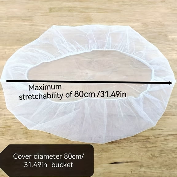 Heavy Duty Mesh Food Cover Screen Protector Breathable Dish Dome Tent for Outdoor Picnic Kitchen Serving Trays and Large Round Pans 70 To 80Cm