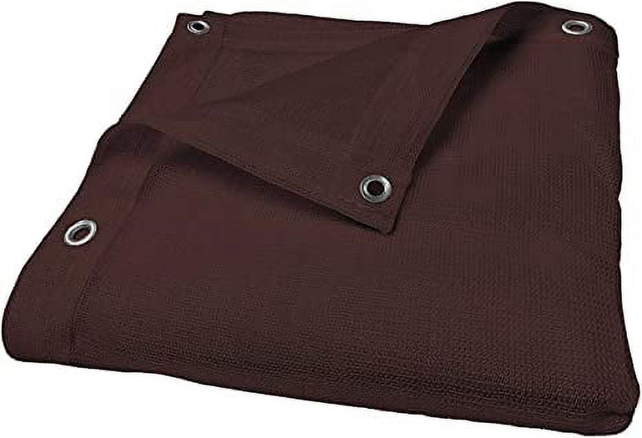 Heavy Duty Mesh Tarp Net Sail Sun Shade Awning and Fence Screen Patio ...