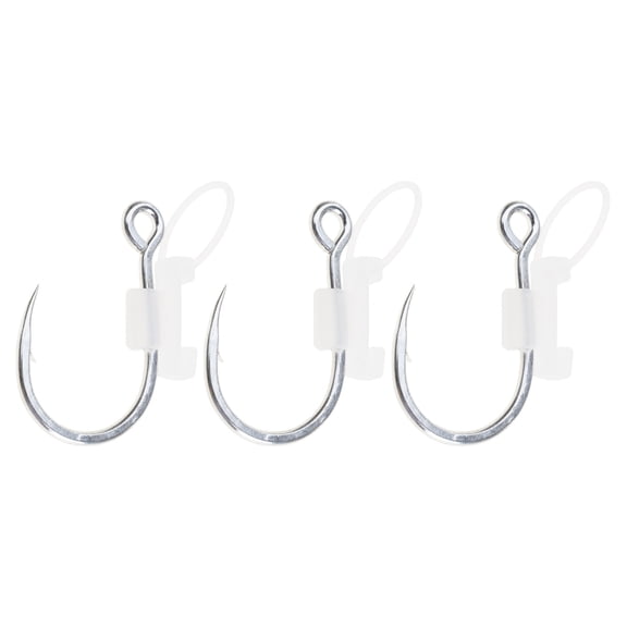 Heavy Duty Metal Barbed Fishhooks Luminously Live Shrimp Fixing Hook Freshwater Shrimp Walkers Outdoor Fishing Accessories