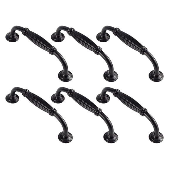Heavy Duty Metal Cabinet Handle Rustproof Pull with Smooth Grip for Furniture Drawers Closets Quick Mounting