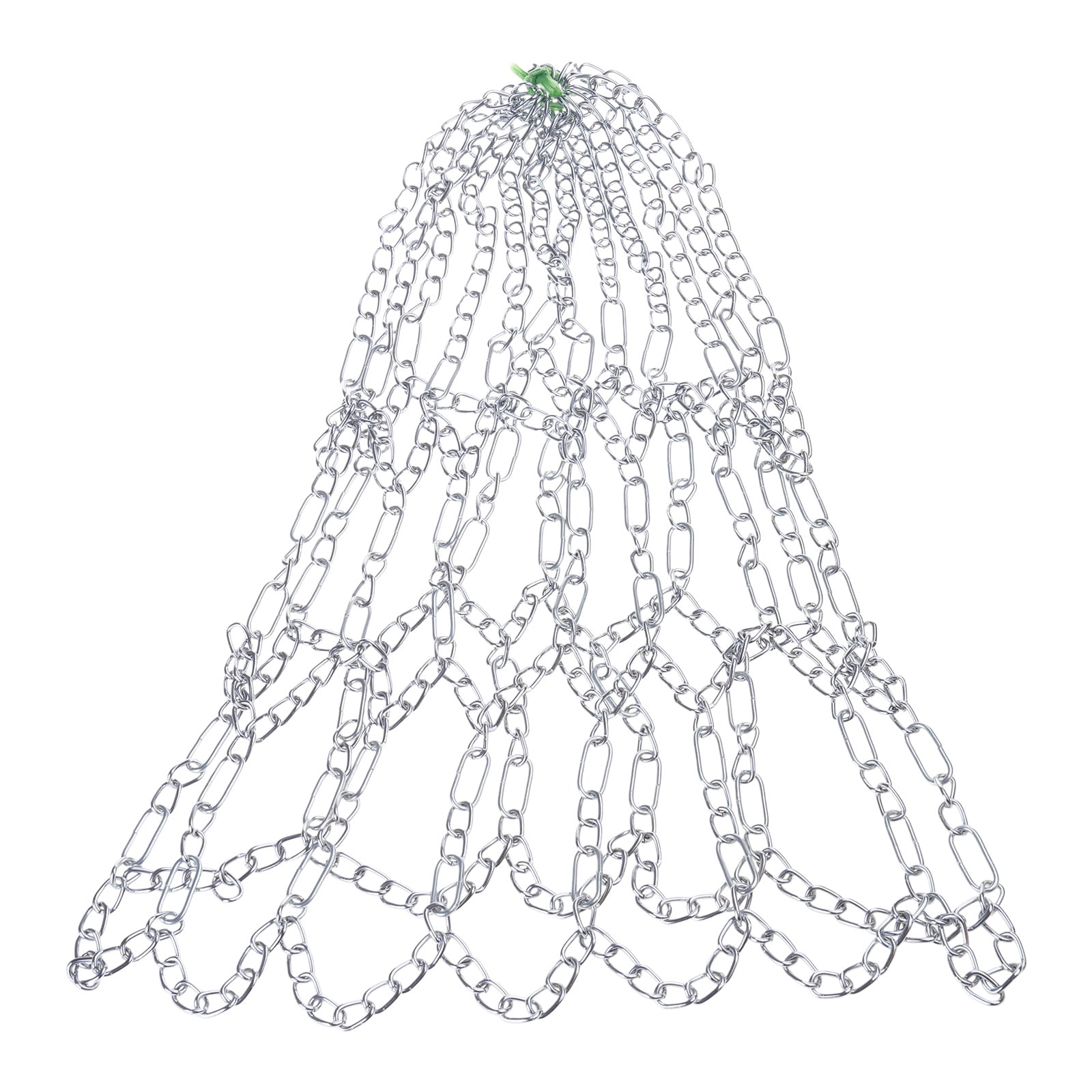 Heavy Duty Metal Chain Basketball Net Outdoor Goal Basketball Net for Most Standard Hoop Basketball Targets Net