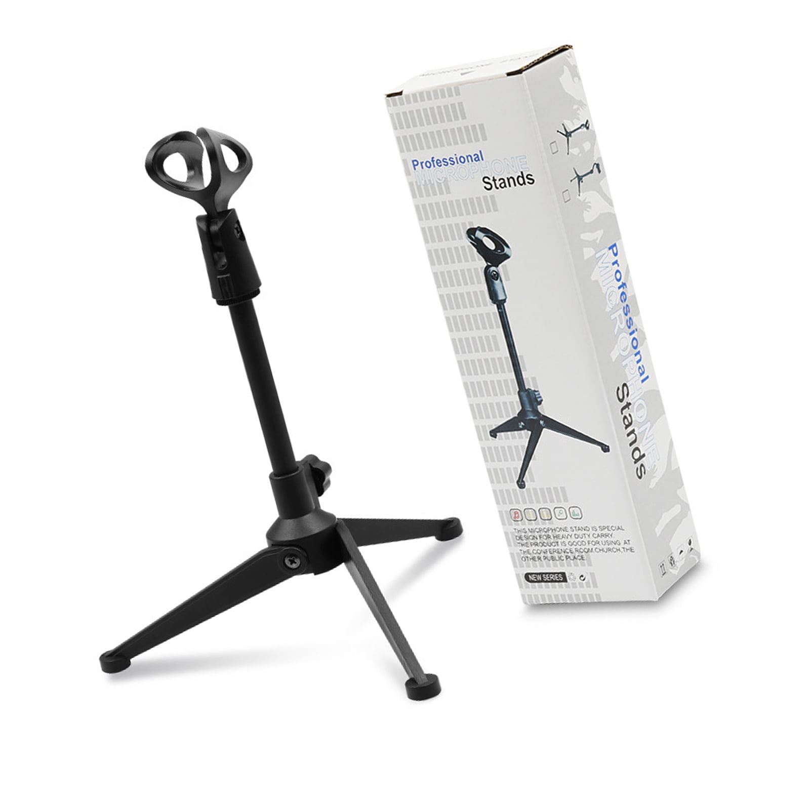 Heavy Duty Metal Desk Tripod Microphone Stand For Live Streaming ...