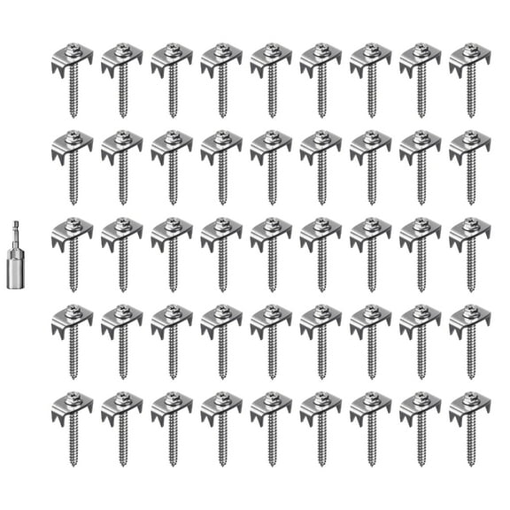 Heavy Duty Metal Fence Spikes Reusable & Rusts Resistant multifunction Metal Ground Pins Suitable for Farmers & Builders