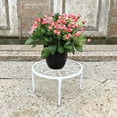 thumbnail image 1 of Heavy Duty Metal Flower Pot Stand for Indoor and Outdoor, 31.5cm Diameter, Iron Construction, 300lb Load Capacity, Round Design for Garden Containers, 1 of 2