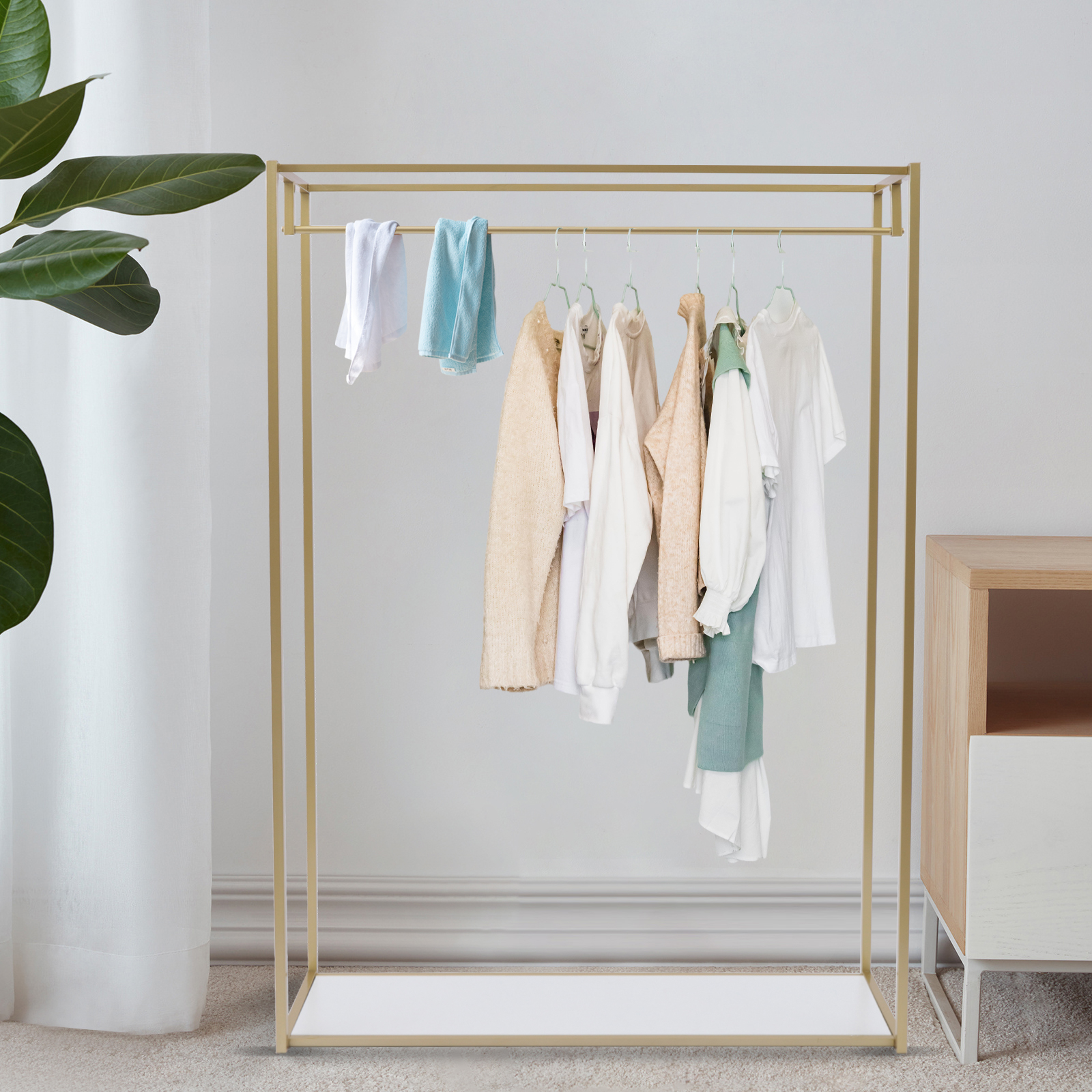 Heavy Duty Metal Garment Rack,Wedding Dress Retail Studio Display Stand ...