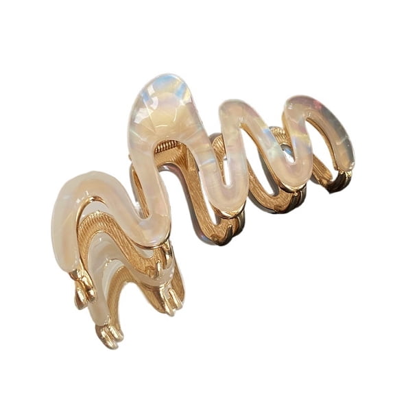 Heavy Duty Metal Hair Claw Clips for Thick Curly Hair, Non-Slip Secure Hold for Women