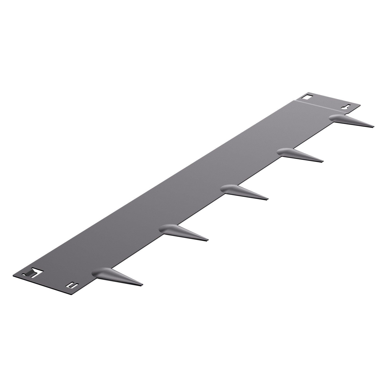 Heavy Duty Metal Landscape Edging, 5 Count 39"x5" Black/Dark Gray Borders for Lawn & Garden, Corrosion Resistant
