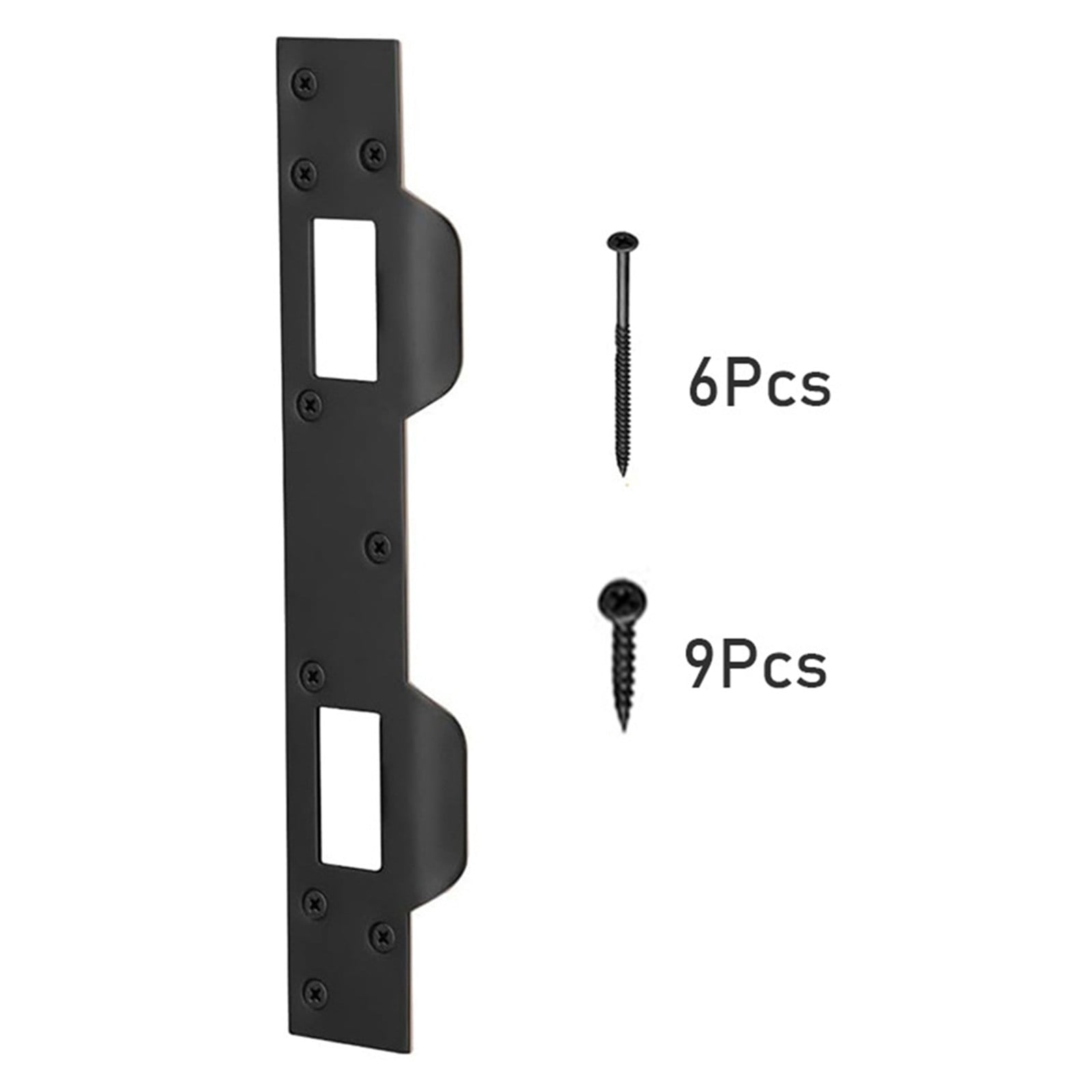 Heavy Duty Metal Latch Plate Reinforcer Dual Hole Reinforced Latch