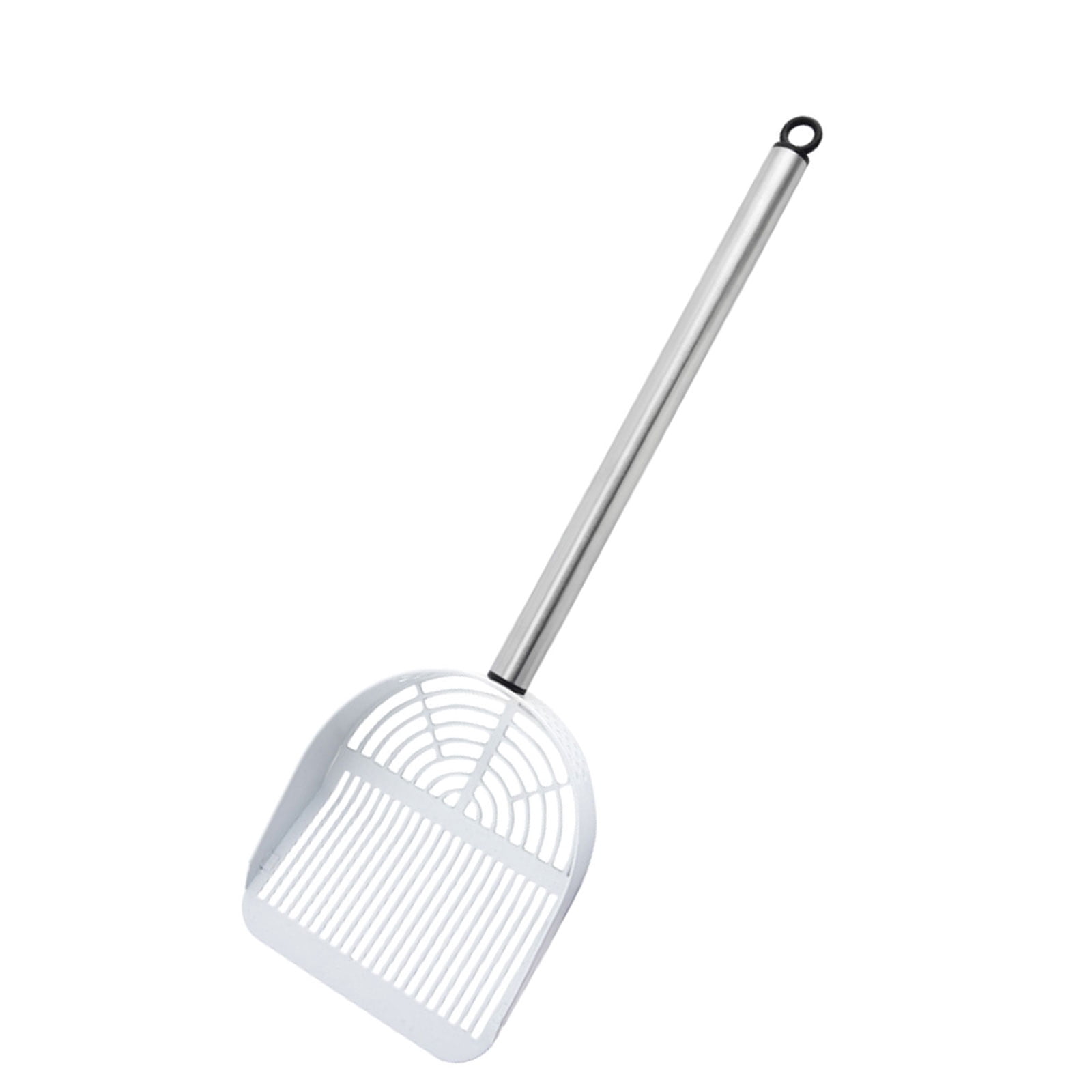 Metal Poop Heavy-Duty Metal Litter Scooper for Large Cats Hollow Poop Sifter ...