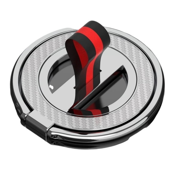 Heavy Duty Metal Phone Mount 360 Rotate Magnetic Attachment Not Slip Base Comfortable Ergonomic Handle for Long Use