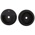thumbnail image 1 of Heavy-Duty Metal Pole Sockets, Fits Poles up to 1-3/8" Diameter, Matte Black by Stone Harbor Hardware, 1 of 4