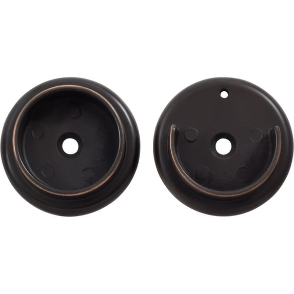 Heavy-Duty Metal Pole Sockets, Fits Poles up to 1-3/8" Diameter, Vintage Bronze by Stone Harbor Hardware