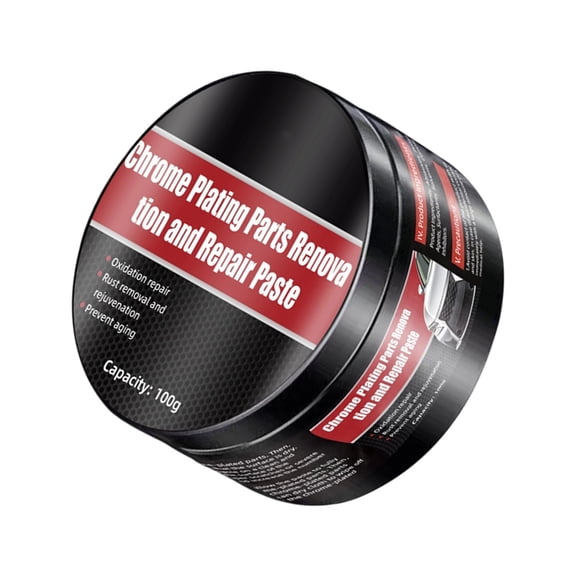 Heavy Duty Metal Polish Cream Metal Restoration Cream Suitable for Car Bumper Wheel Rims While Protecting Chrome Finish