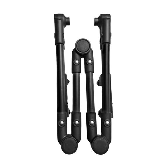 Heavy Duty Metal Push Handle For Wagons Outdoor Utility Carts Compact Foldable Design For Easy Storage Quick Assembly