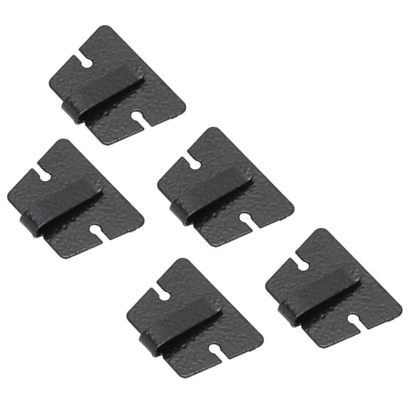 Heavy Duty Metal Radio Mic Bracket Car Microphone Mount Holder Clip for ICOM IC-2720H IC-2820H and Kenwood TM241 TM231 Mobile Radios, Universal Fit Hanger 10x6x2 inches / 25.4x15.2x5.1 cm