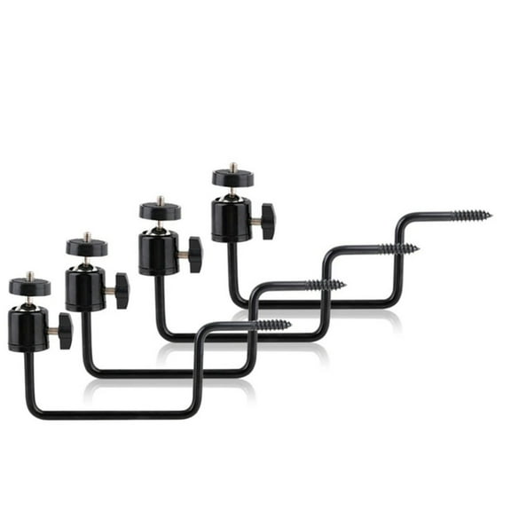 Heavy Duty Metal Rotatable Security Camera Bracket With Corrosion Resistant Coating For Wildlife Monitoring