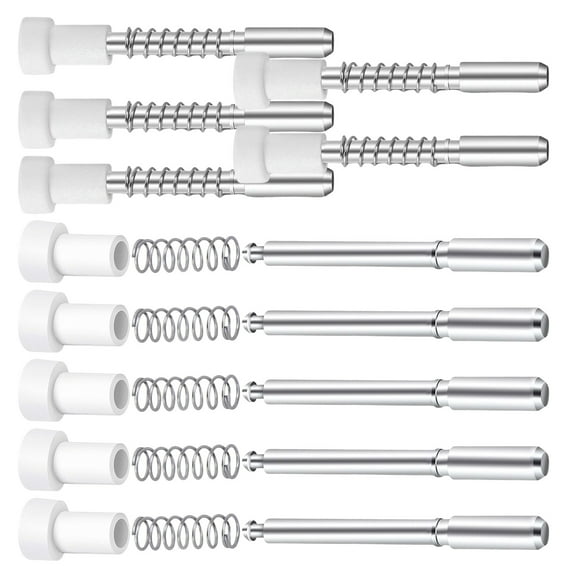 Heavy Duty Metal Screen Retainer Clips Erosion Resistant Secure Hold Spring Loaded Window Screen Latches for Window